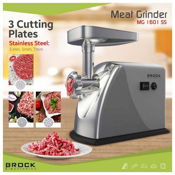 Електром'ясорубка BROCK MG 1601 SS