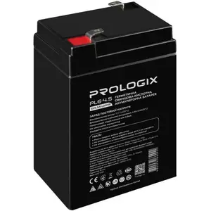 Акумулятор для ДБЖ Prologix AGM 6V 4.5Ah (PL6-4.5) Акумулятор для ДБЖ Prologix AGM 6V 4.5Ah (PL6-4.5)