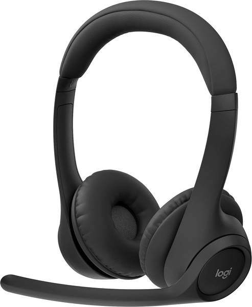 Навушники з мікрофоном Logitech ZONE 300 Midnight Black (981-001406/981-001407)