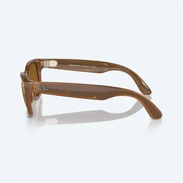 Смарт-окуляри Ray-Ban Meta Wayfarer Shiny Caramel Frame Brown Lenses (RW4006 670683 50-22)