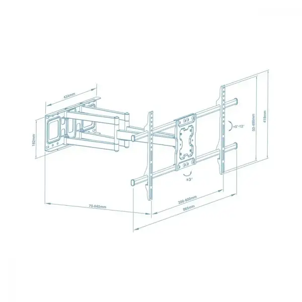 Кронштейн Walfix R-614B