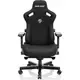 Комп'ютерне крісло для геймера Anda Seat Kaiser 3 XL Black Fabric (AD12YDC-XL-01-B-CF)