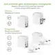 Сетевое зарядное устройство для Intaleo TCA242 2USB 2,4A White (1283126477492)