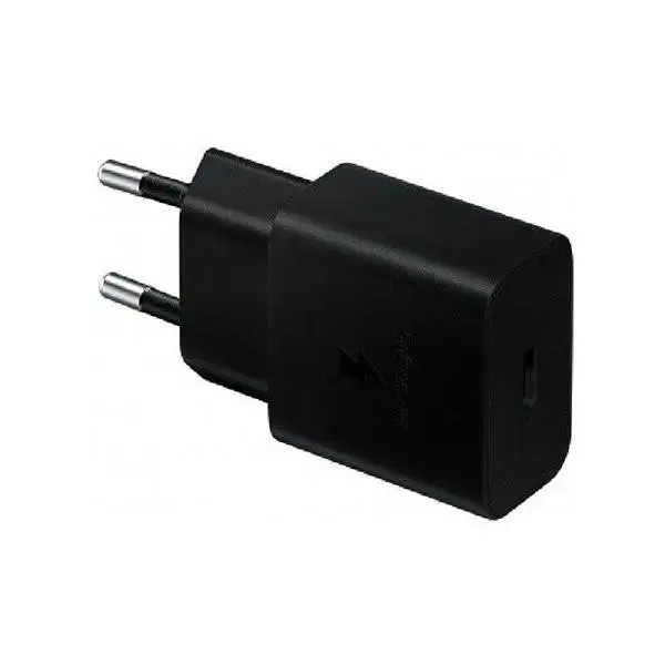 Сетевое зарядное устройство для Samsung 15W PD Power Adapter (w/o cable) Black (EP-T1510NBE)