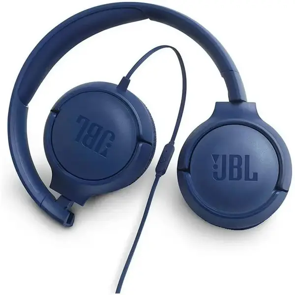 Навушники з мікрофоном JBL Tune 500 Blue (JBLT500BLU)