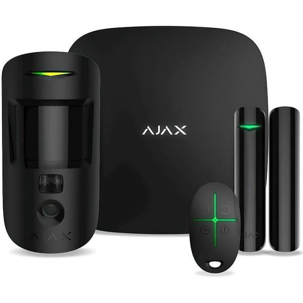 Комплект GSM сигналізації Ajax StarterKit Cam black