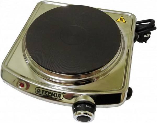 Настольная плита Термия ЭПЧ 1-1,5/230М2 нержавеющая