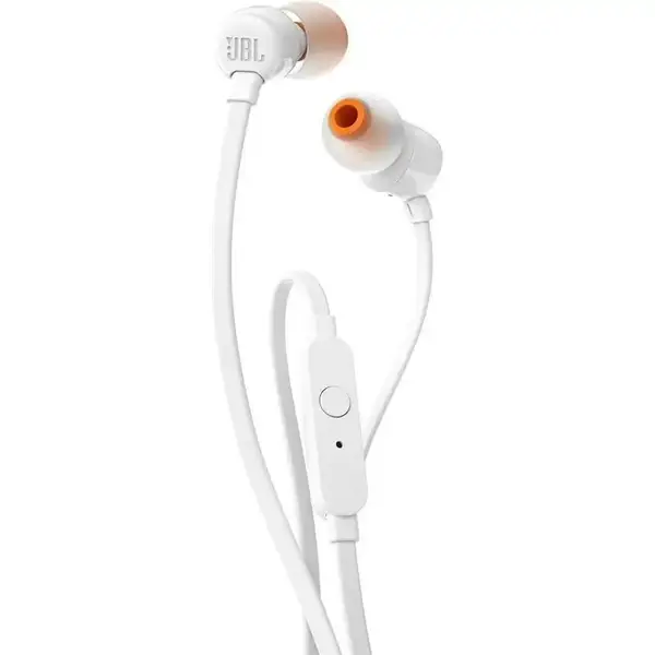 Навушники з мікрофоном JBL Tune 110 White (JBLT110WHT)