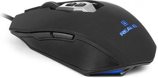 Миша REAL-EL RM-525 Black USB (EL123200029)