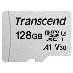 Карта памяти Transcend 128 GB microSDXC UHS-I U3 300S + SD Adapter TS128GUSD300S-A Карта памяти Transcend 128 GB microSDXC UHS-I U3 300S + SD Adapter TS128GUSD300S-A