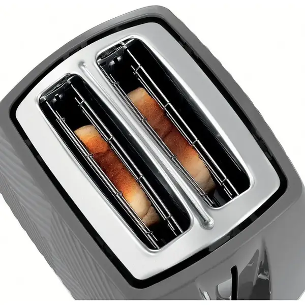 Тостер Russell Hobbs Groove Grey 26392-56