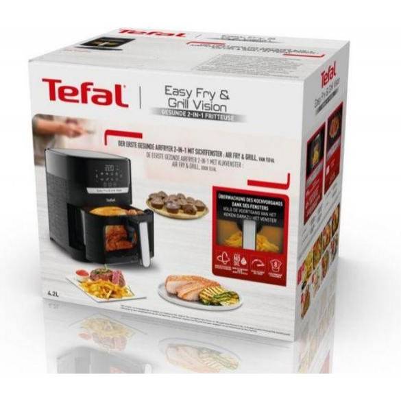 Мультипіч (аерофритюрниця) Tefal Easy Fry&Grill Vision Window EY506810