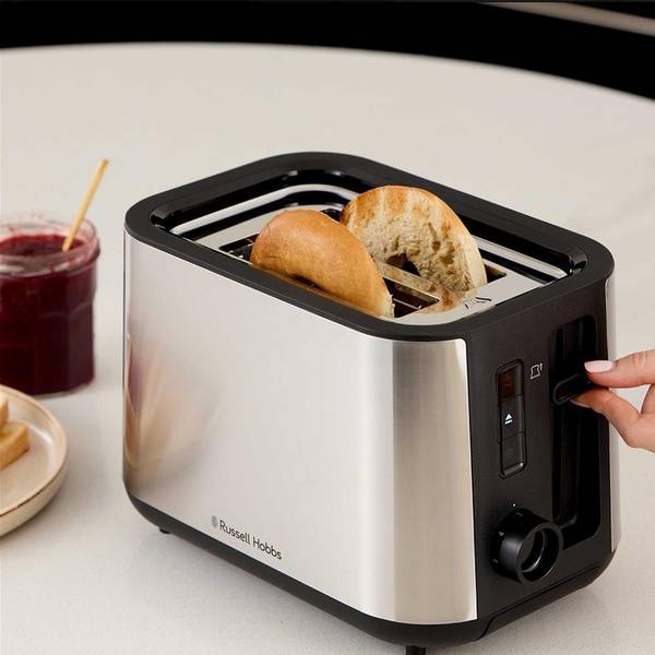 Тостер Russell Hobbs Heaton Brushed 2Slice Toaster 27390-56