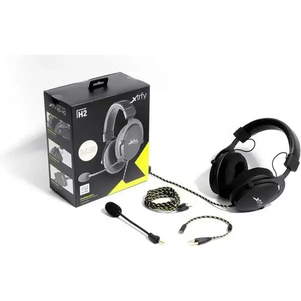 Навушники з мікрофоном Xtrfy H2 Black (XG-H2)