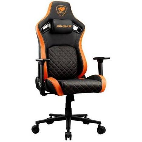 Компьютерное кресло для геймера Cougar Defensor Black/Orange