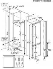 Холодильник з морозильною камерою Electrolux RNT6TE19S