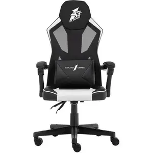 Комп'ютерне крісло для геймера 1STPLAYER P01 black/white Комп'ютерне крісло для геймера 1STPLAYER P01 black/white