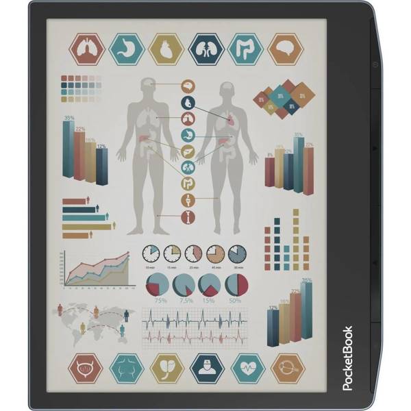 Електронна книга з підсвічуванням PocketBook 700 Era Color Stormy Sea (PB700K3-1-WW)