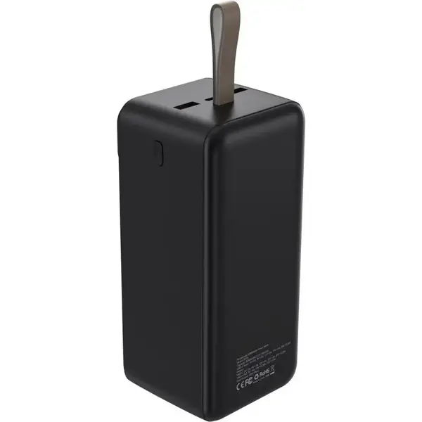 Зовнішній акумулятор (павербанк) Choetech B733 50000mAh PD 65W Black (B733-CCBK)