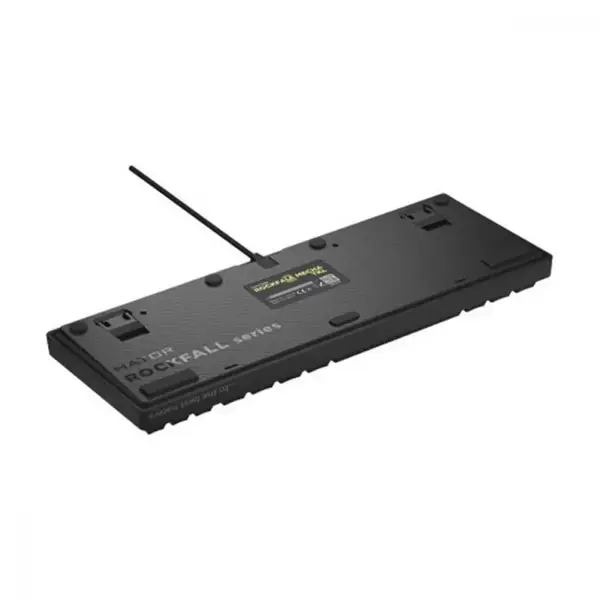 Клавіатура HATOR Rockfall 2 Mecha TKL orange Black (HTK-520)