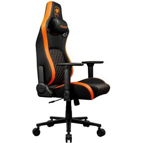 Компьютерное кресло для геймера Cougar Defensor Black/Orange