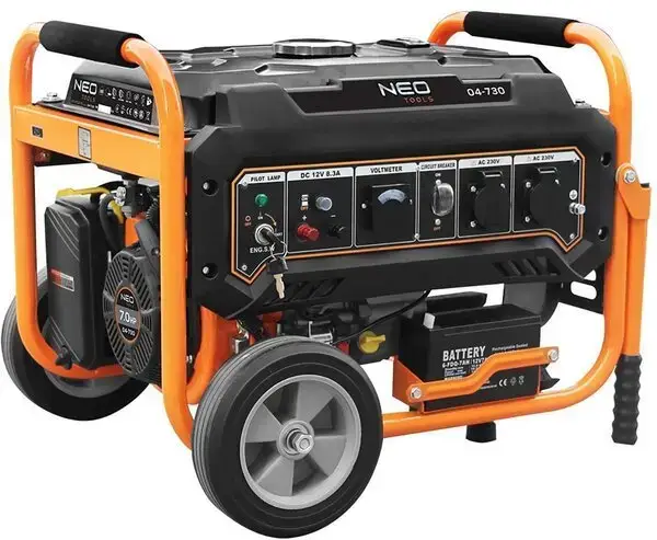 Бензиновий генератор NEO Tools 04-730