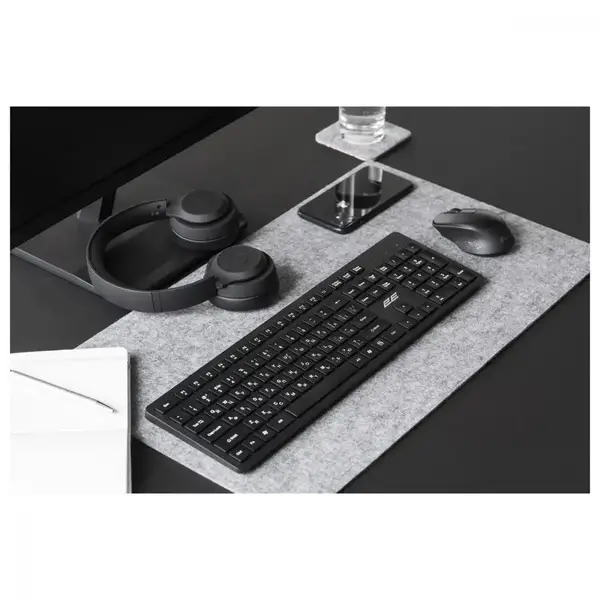 Клавіатура 2E KS260 WL Black (2E-KS260WB)