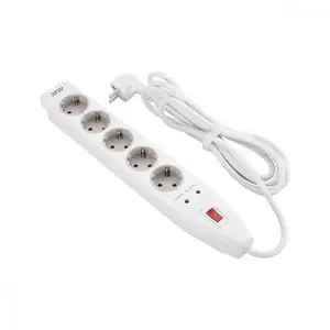 Мережевий фільтр-подовжувач 2E 5XSchuko 3G*1.5мм, 3м, white (2E-SP515M3WH) Мережевий фільтр-подовжувач 2E 5XSchuko 3G*1.5мм, 3м, white (2E-SP515M3WH)