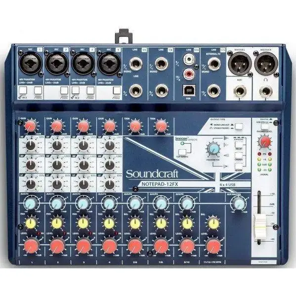Мікшерний пульт Soundcraft Notepad-12FX (5085985)