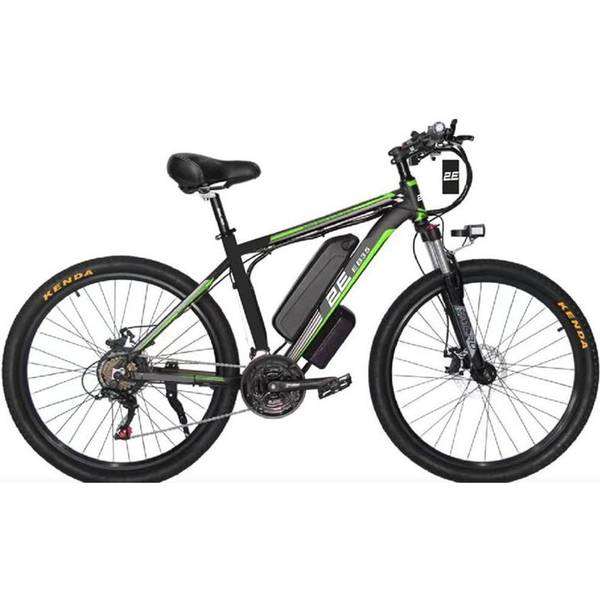 Електровелосипед 2E EB35 27,5" зелено-чорний (EB35)