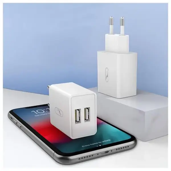 Сетевое зарядное устройство для SkyDolphin SC30L 2.1A White + Lightning (MZP-000112)