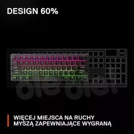 Клавіатура SteelSeries Apex Pro Mini Wireless (64842)