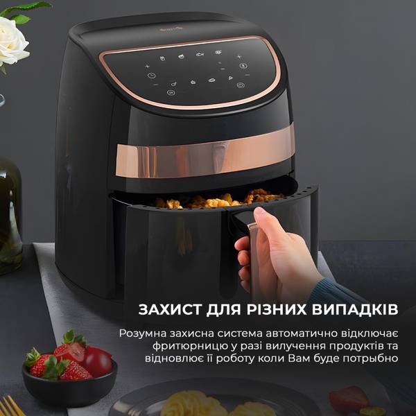 Мультипечь (аэрофритюрница) Deerma Air Fryer KZ100 (DEM-KZ100)
