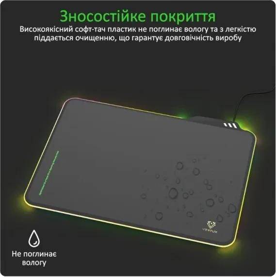 Килимок для миші Vertux FluxPad Speed Black (fluxpad.black)