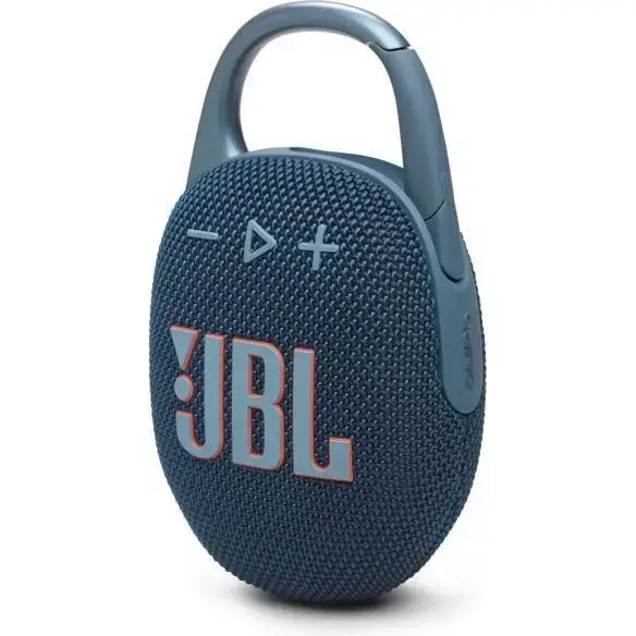 Портативна колонка JBL Clip 5 Blue (JBLCLIP5BLU)