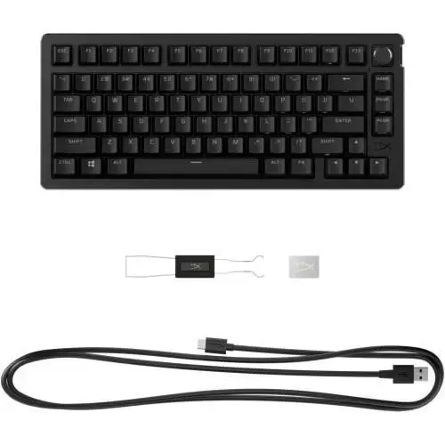 Клавіатура HyperX Alloy Rise 75 PBT HX Red USB Black (7G7A4AA)