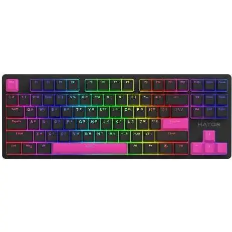 Додаткові змінні клавіші HATOR Knockout Pink PBT keycaps (HTS-711)
