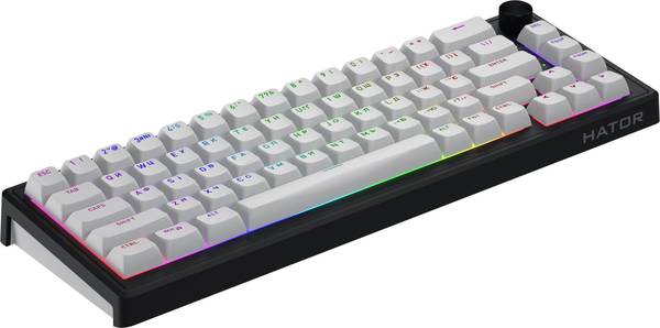 Клавіатура HATOR Skyfall 65 Wireless Black-White (HTK3160UA)