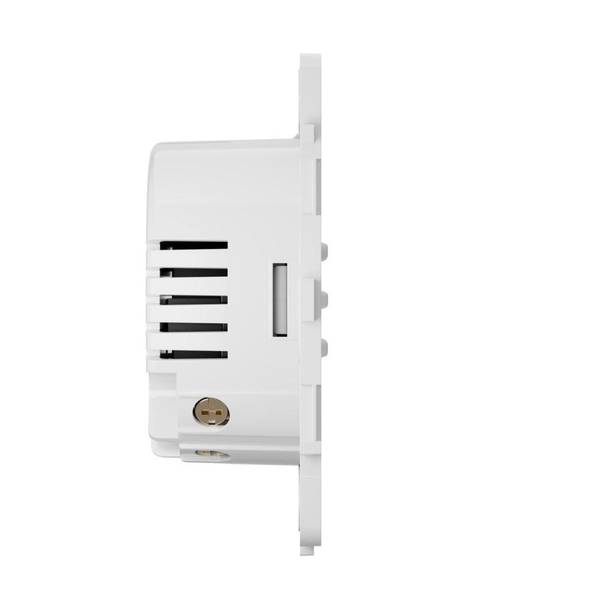 Перемикач (прохідний вимикач) – реле Ajax LightCore Vertical 2-gang 2-way for LightSwitch Jeweler (000046130)