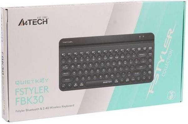 Клавіатура A4Tech Fstyler FBK30 Black (4711421972499)