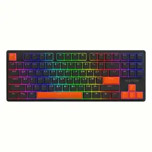 Дополнительные сменные клавиши HATOR Orange PBT keycaps (HTS-712) Дополнительные сменные клавиши HATOR Orange PBT keycaps (HTS-712)