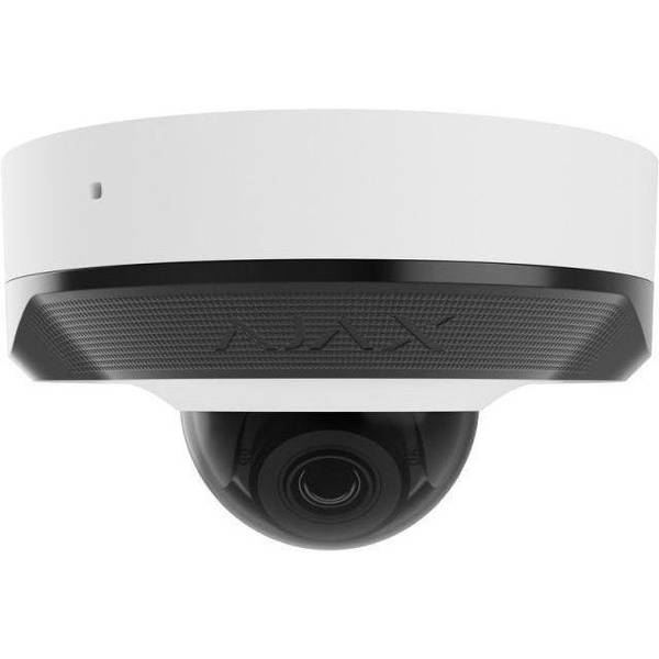 IP-камера відеоспостереження Ajax DomeCam Mini 8 Mp/2.8 mm ASP White (000039327)