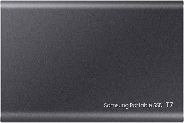 SSD накопичувач Samsung T7 2 TB Titan Gray (MU-PC2T0T/WW)