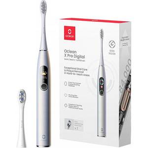 Електрична зубна щітка Oclean X Pro Digital Electric Toothbrush Glamour Silver (6970810552560)