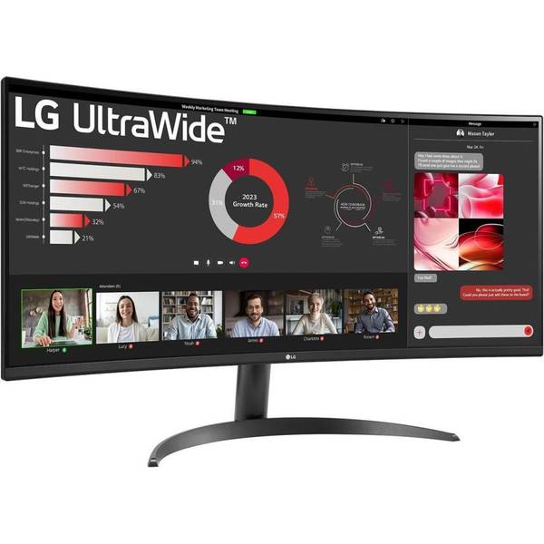 Монітор LG 34WR50QK-B