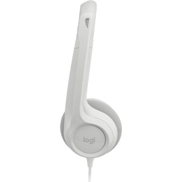 Навушники з мікрофоном Logitech H390 USB White (981-001286)
