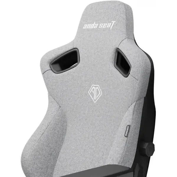 Комп'ютерне крісло для геймера Anda Seat Kaiser 3 L Fabric Grey (AD12YDC-L-01-G-PV/F)