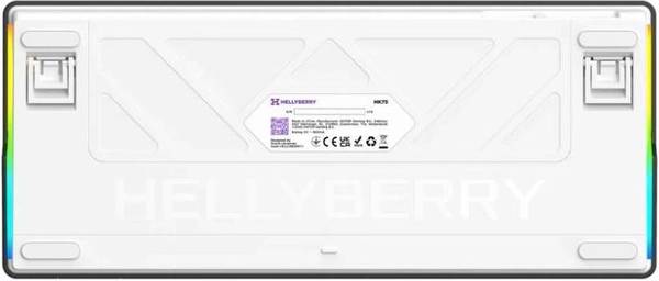 Клавіатура HATOR Hellyberry HK75 White-Violet