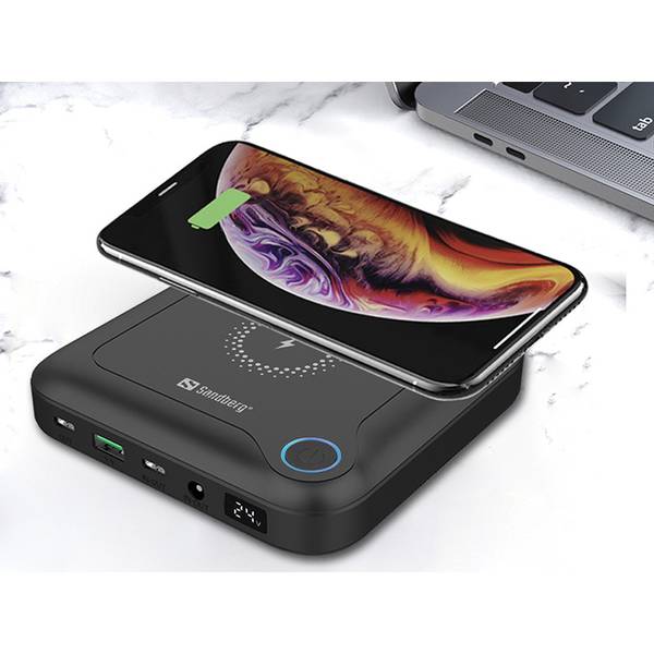 Зовнішній акумулятор (павербанк) Sandberg All-in1 Laptop Powerbank 24000mAh (PB930197)