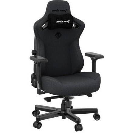 Комп'ютерне крісло для геймера Anda Seat Kaiser 3 XL Dark Gray Linen Fabric (AD12YDC-XL-01-GB-CF)
